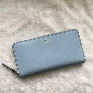 Kate spade blue wallet